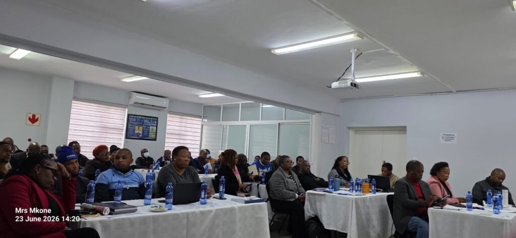 Participants at the Second National Male Engagement Forum Meeting and Training of Trainers in Maseru