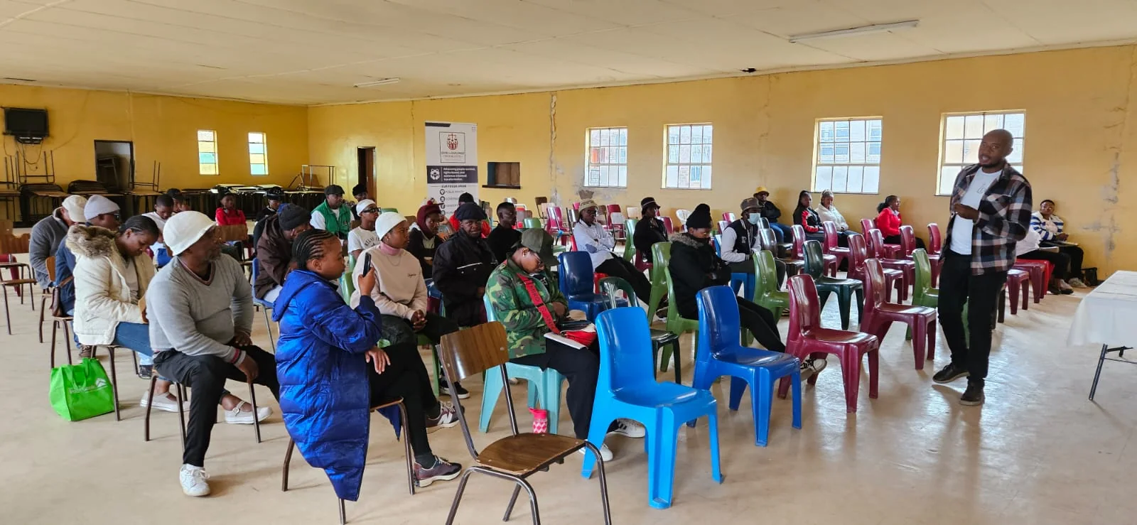 CDSJ engaging young people in Mapoteng