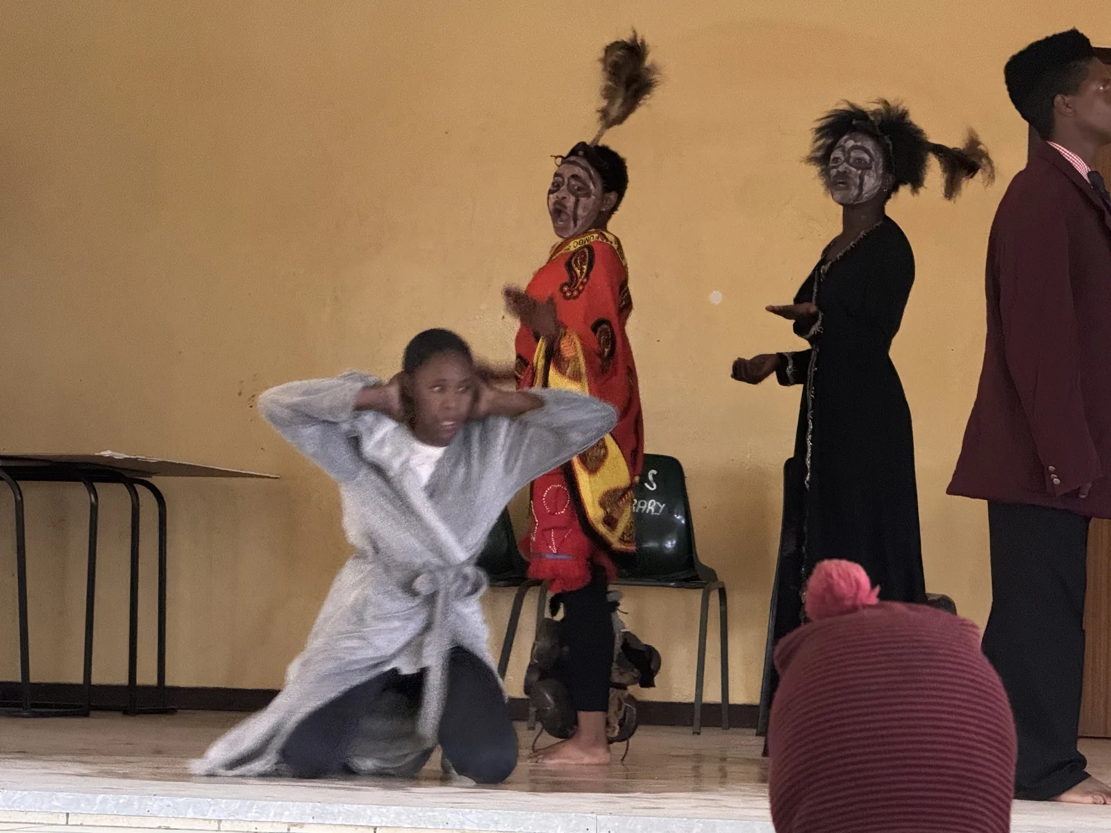 Young performers contributing to the youth engagement programme at Dahon High School